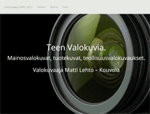 Tablet Screenshot of mainoskuva.com